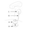 Danco Tub Stopper, Rubber, White, For 112 to 2 in Drain, Universal Sink, TubShower 80783 - alternate 4